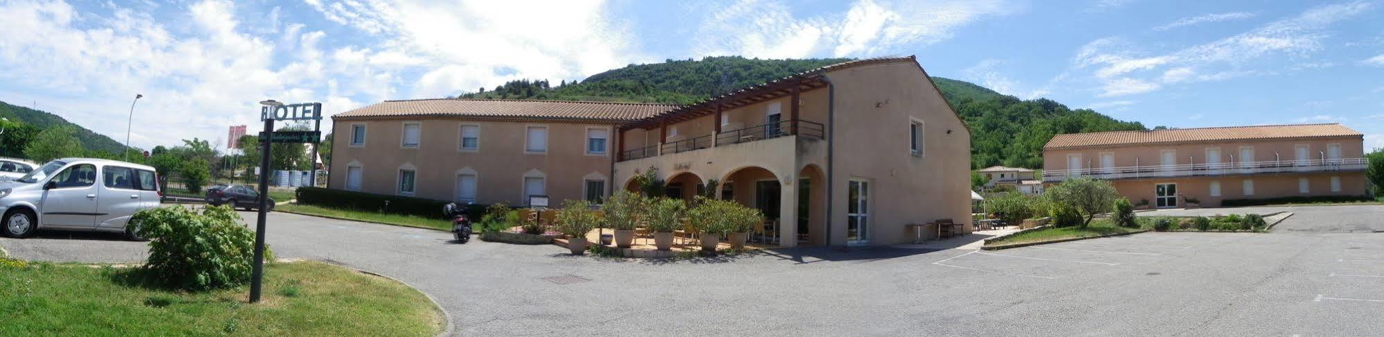 Hotel Restaurant Les Chataigniers Privas Esterno foto